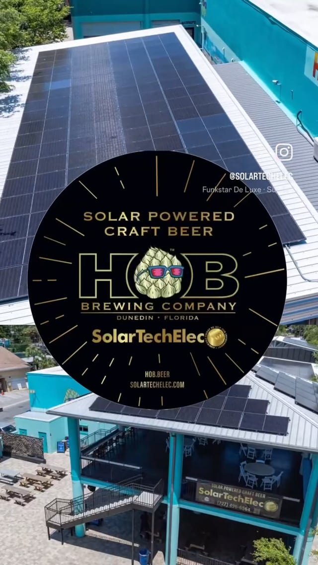 Solar Powered Craft Beer Dunedin, FL