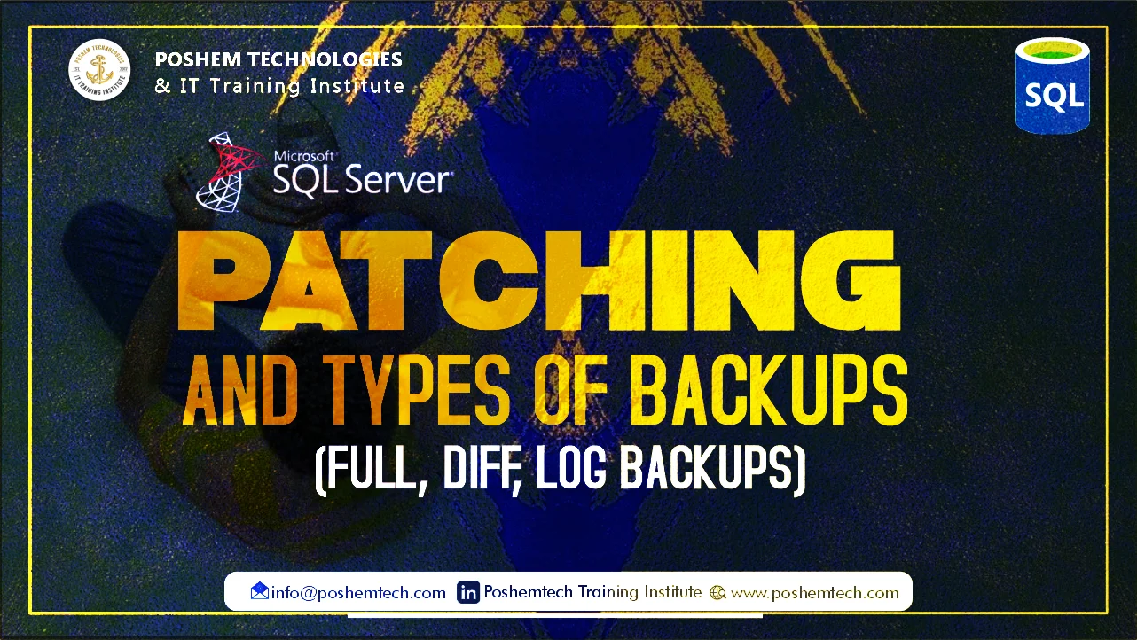 SQL Server Patching and Tpyes of Backups - Fll, DIff , Log Backups on Vimeo