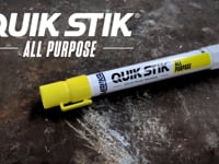Markal® Quik Stik® Marker with Twist-up Holder in Red L61049 at Pollardwater