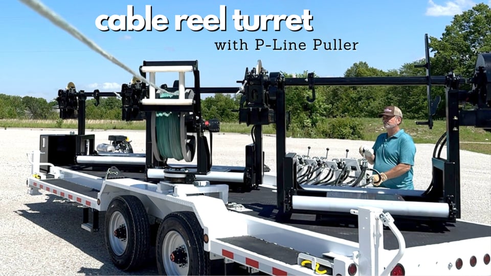 Cable Reel Turret P-Line Puller