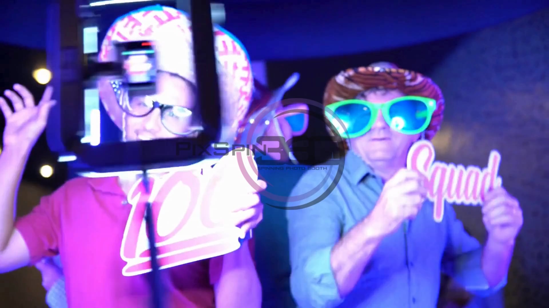 Promotional video thumbnail 2 for PixSpin360, Magic Mirror & Selfie Booth