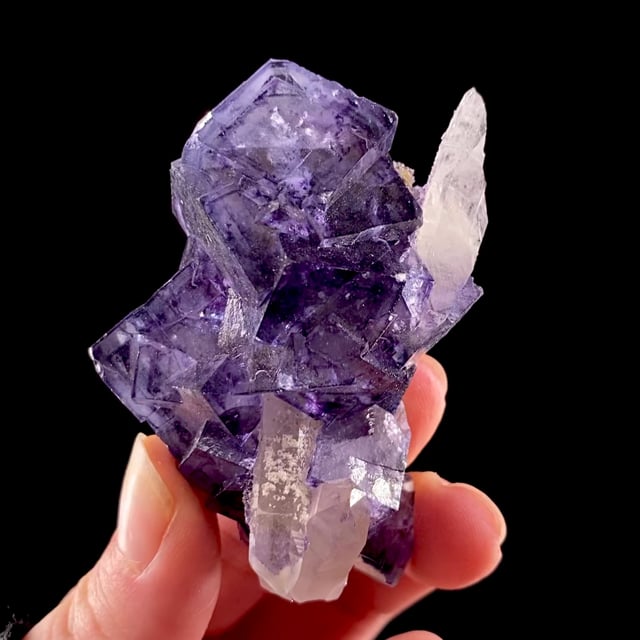 Fluorite with Quartz