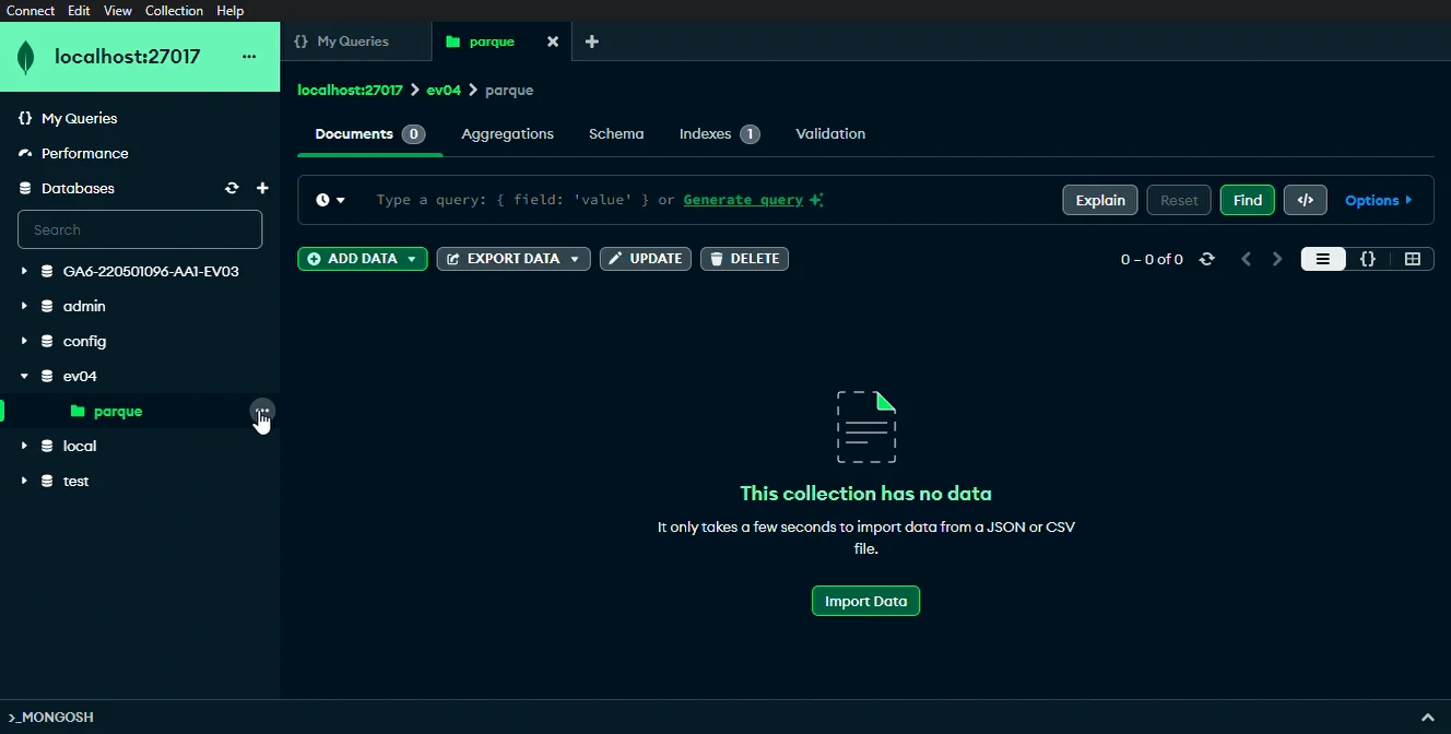MongoDB Compass - localhost_27017_ev04.parque 2024-05-09 17-58-48 on Vimeo