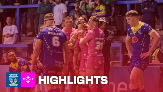 HIGHLIGHTS: Warrington Wolves vs Hull KR - The Robins go down to the Wire