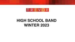 HS Band Concert Winter 2023