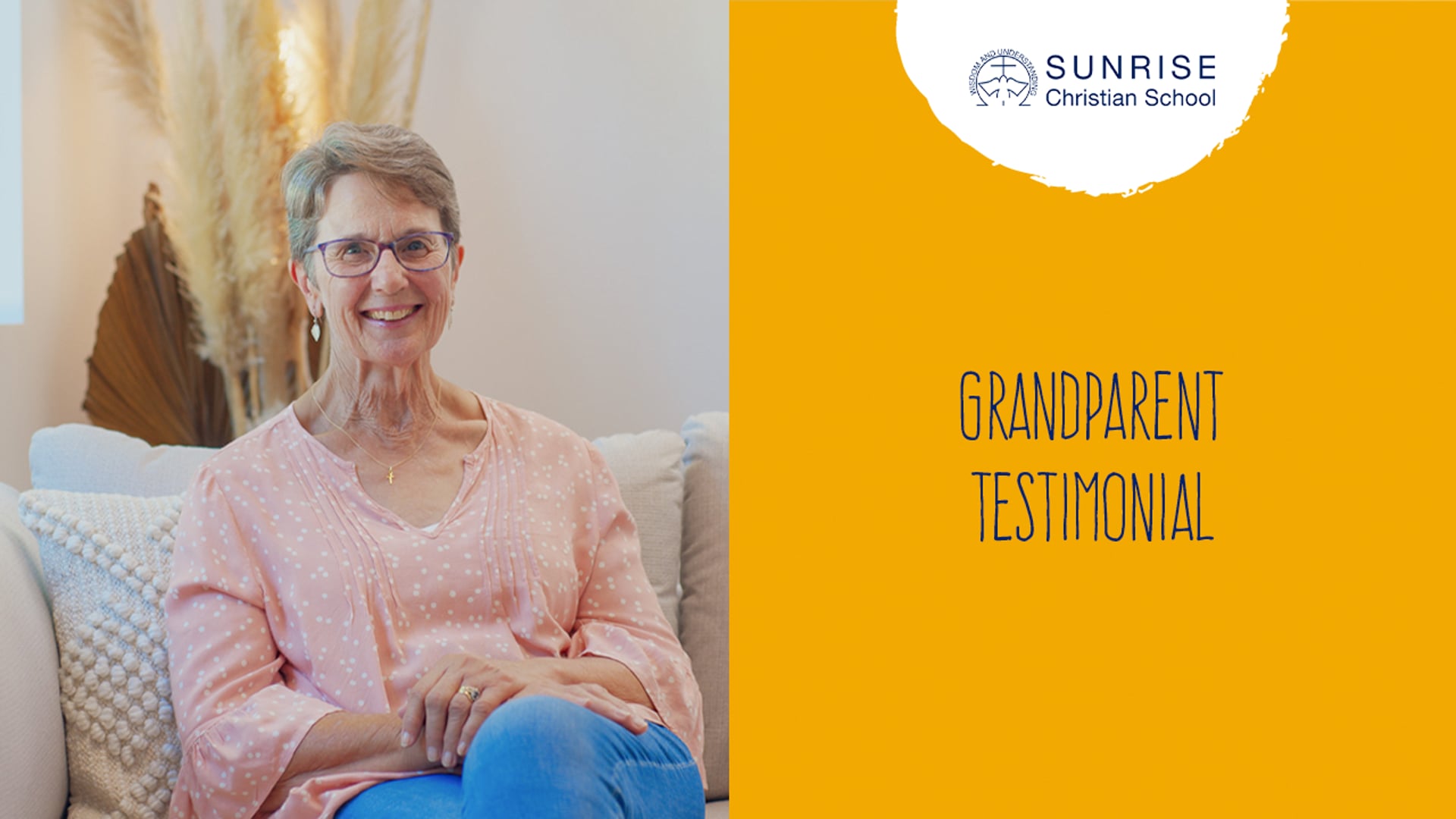 Sunrise Christian School - Grandparents Testimonial