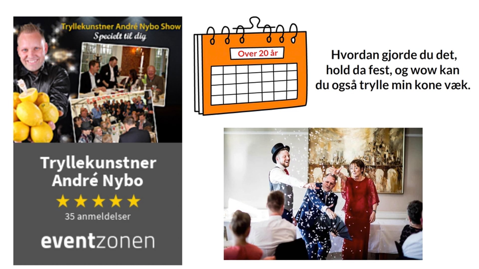 Tryllekunstner til bryllup