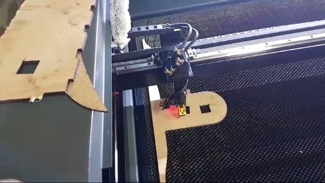 TruCUT CO2 Laser Cutter Operating