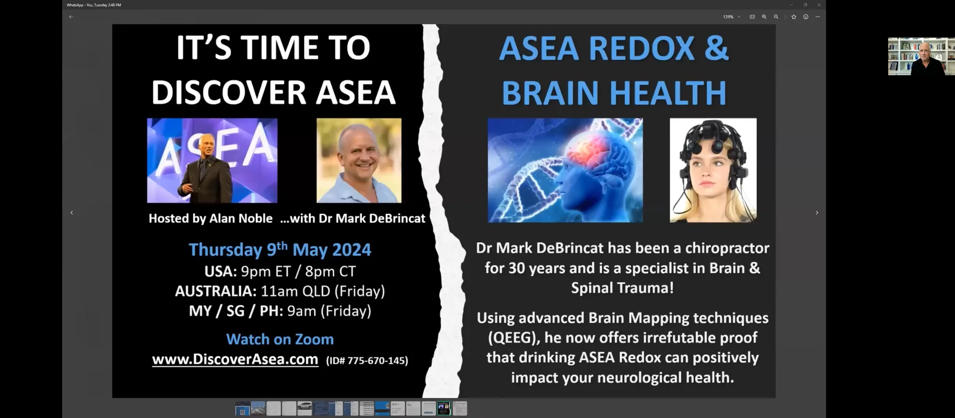 ASEA Redox & Brain Health with Dr Mark DeBrincat (43-min)