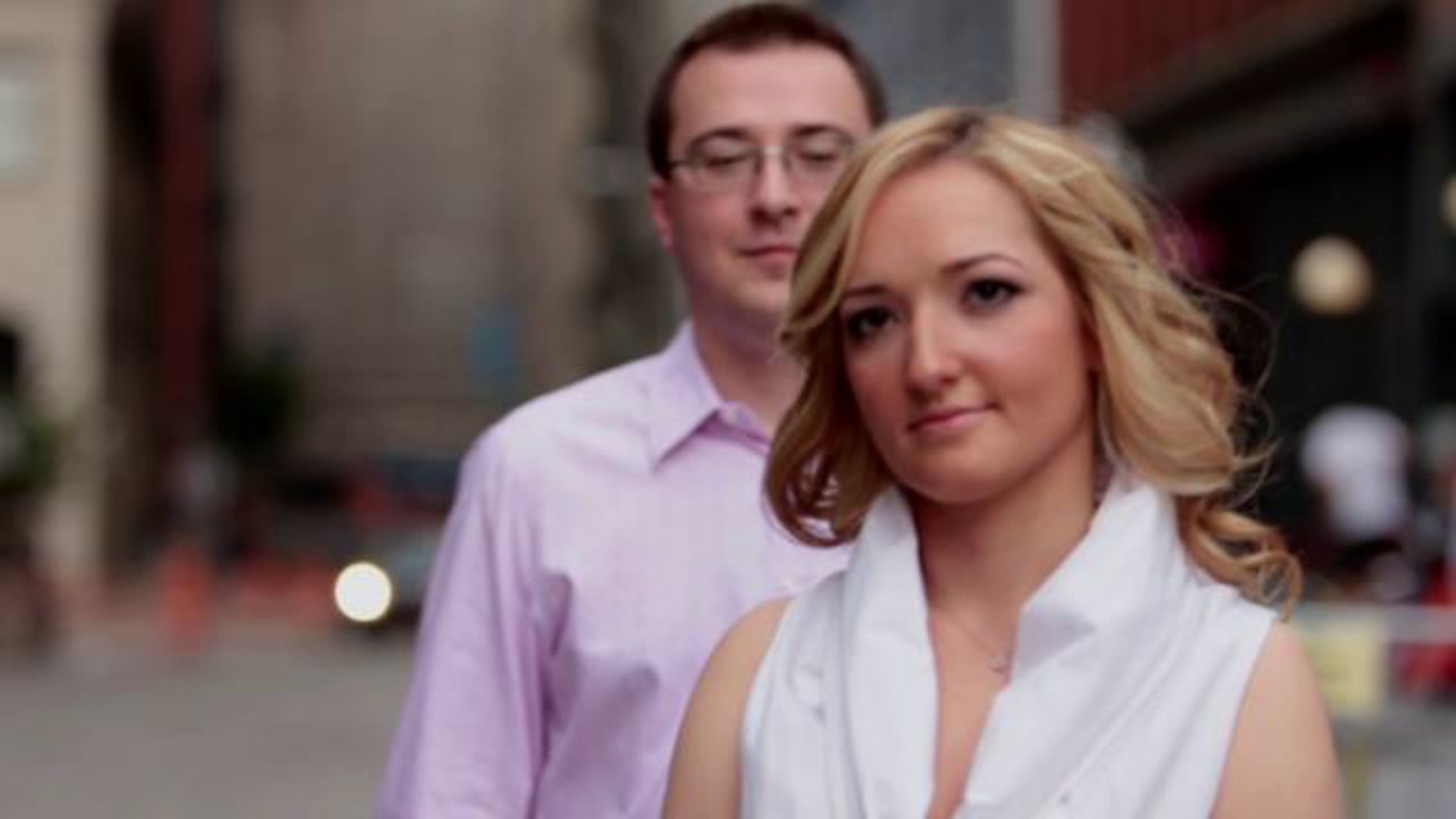 Greta & Dimitriy Love Story Clip # Brooklyn Bridge , New York {Visual Expression NY} | {NY Wedding Video}