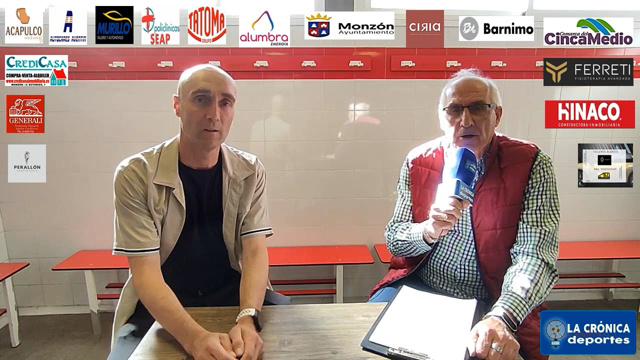 ALBERTO  ESTER  ENTRENADOR  AT.MONZÓN  FÚTBOL BASE DIVISIÓN DE HONOR  CADETE