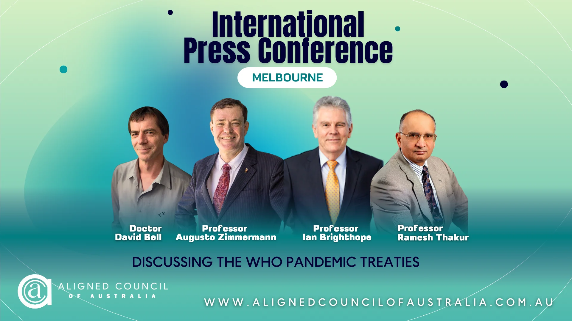 Aligned Council - International Press Conference