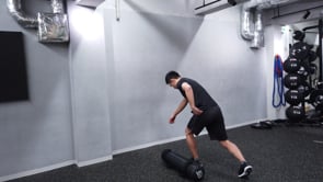 Wall Lockout from Deep Lunge Position / Aqua Bag