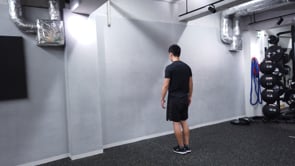 Wall Lockout - from Lunge Position to Fall Forward