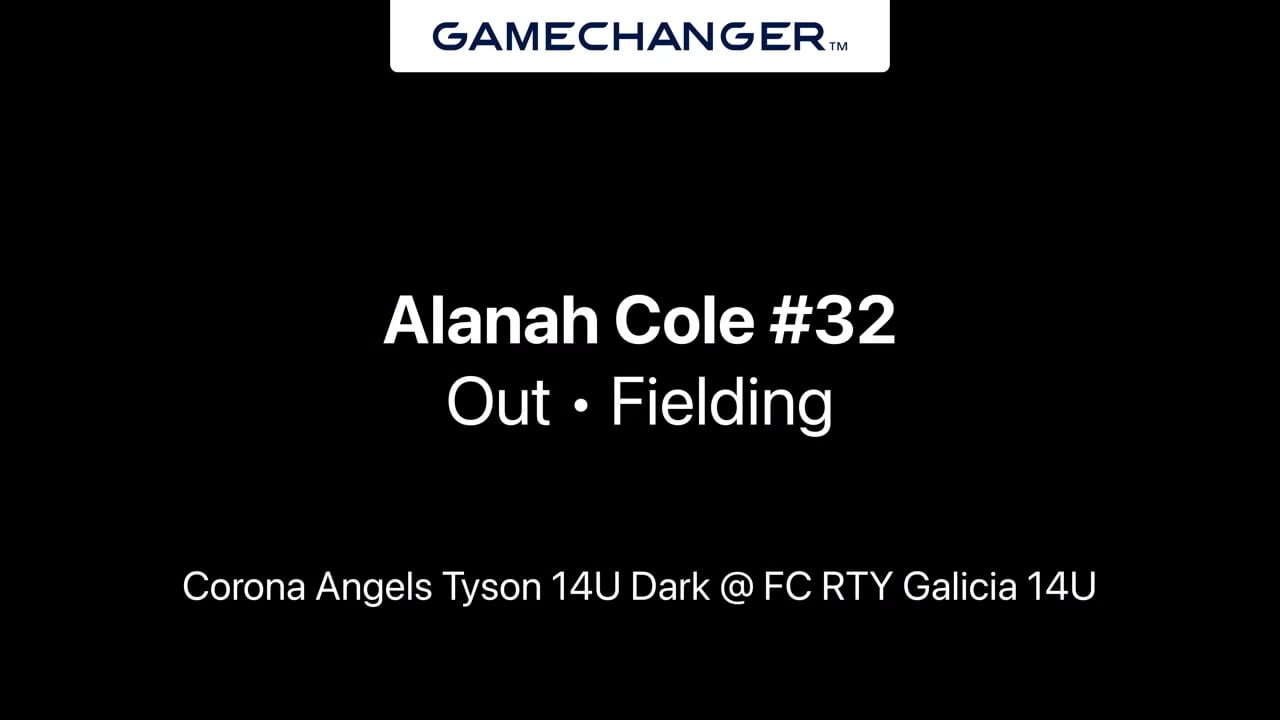 Alanah Cole Out @ FC RTY Galicia 14U