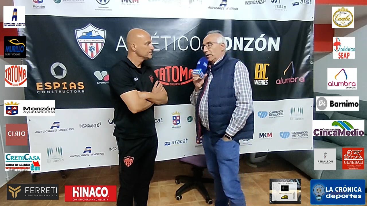 ISMAEL  MARIANI (Entrenador Monzón) At Monzón Alumbra 2-0 CD Binefar / J 34 / 3ª División