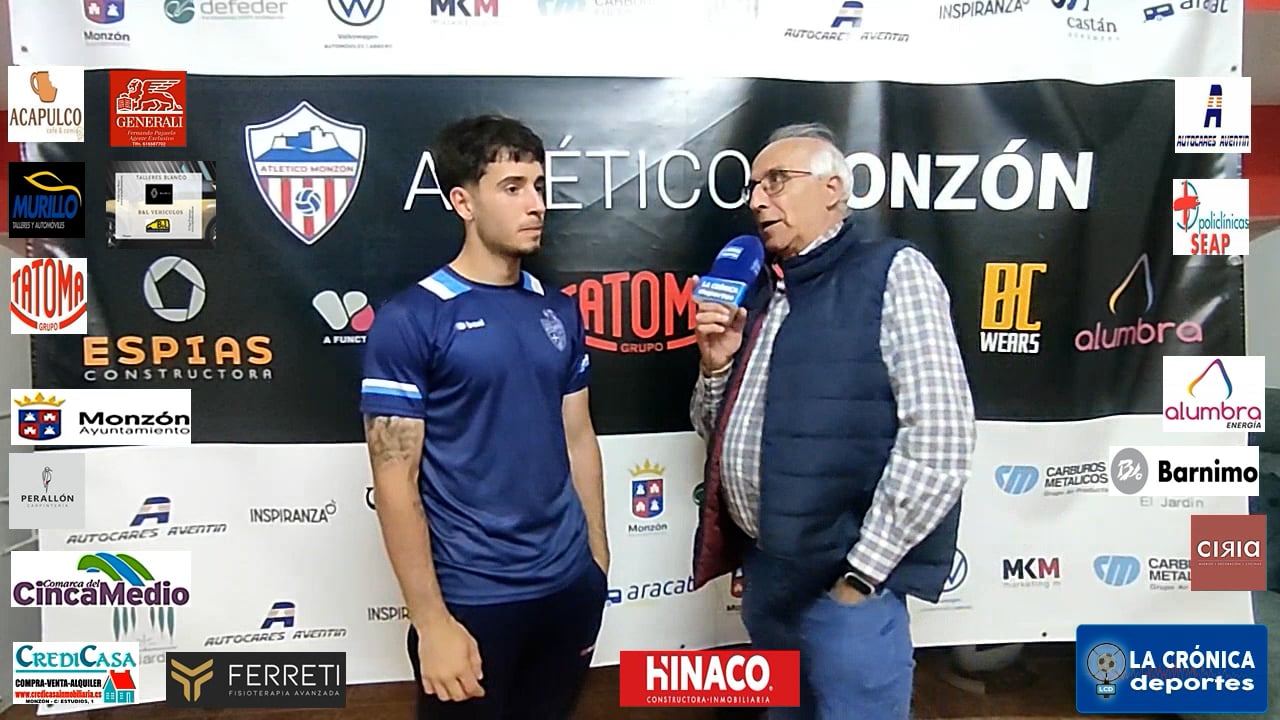 ARON  RODRIGO (Jugador Binefar) At Monzón Alumbra 2-0 CD Binefar / J 34 / 3ª División