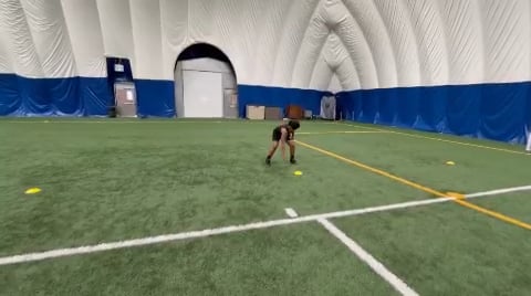 Watch ryann mayamona's 5-10-5 Agility: 5.11 seconds