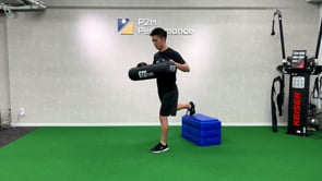 Knee Stability - RFE w/Floor Swipe / Aqua Bag