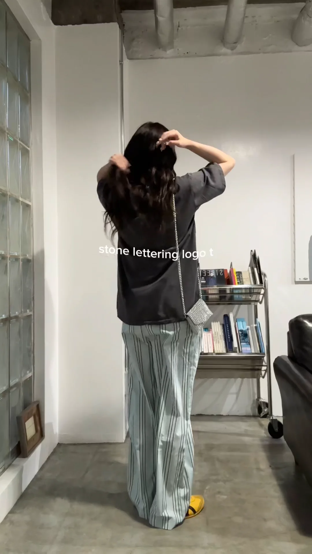 ★STONE ★レタリング ロゴ プリント Tシャツ ストーンレタリングロゴT | ファッション通販サイト NUGU