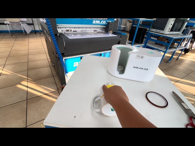 Automatic Sublimation Mug Press Usage Instructions and Mug Press Demonstration