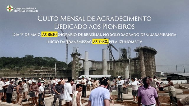Capa do vídeo “Cerimônia do Culto Mensal de Agradecimento de Maio de 2024”