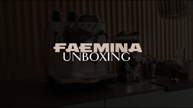 Faemina Unboxing (from Faema)
