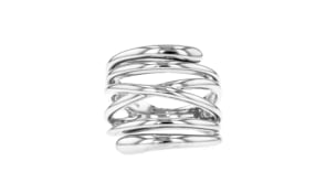 Italian Sterling Silver Highway Ring
