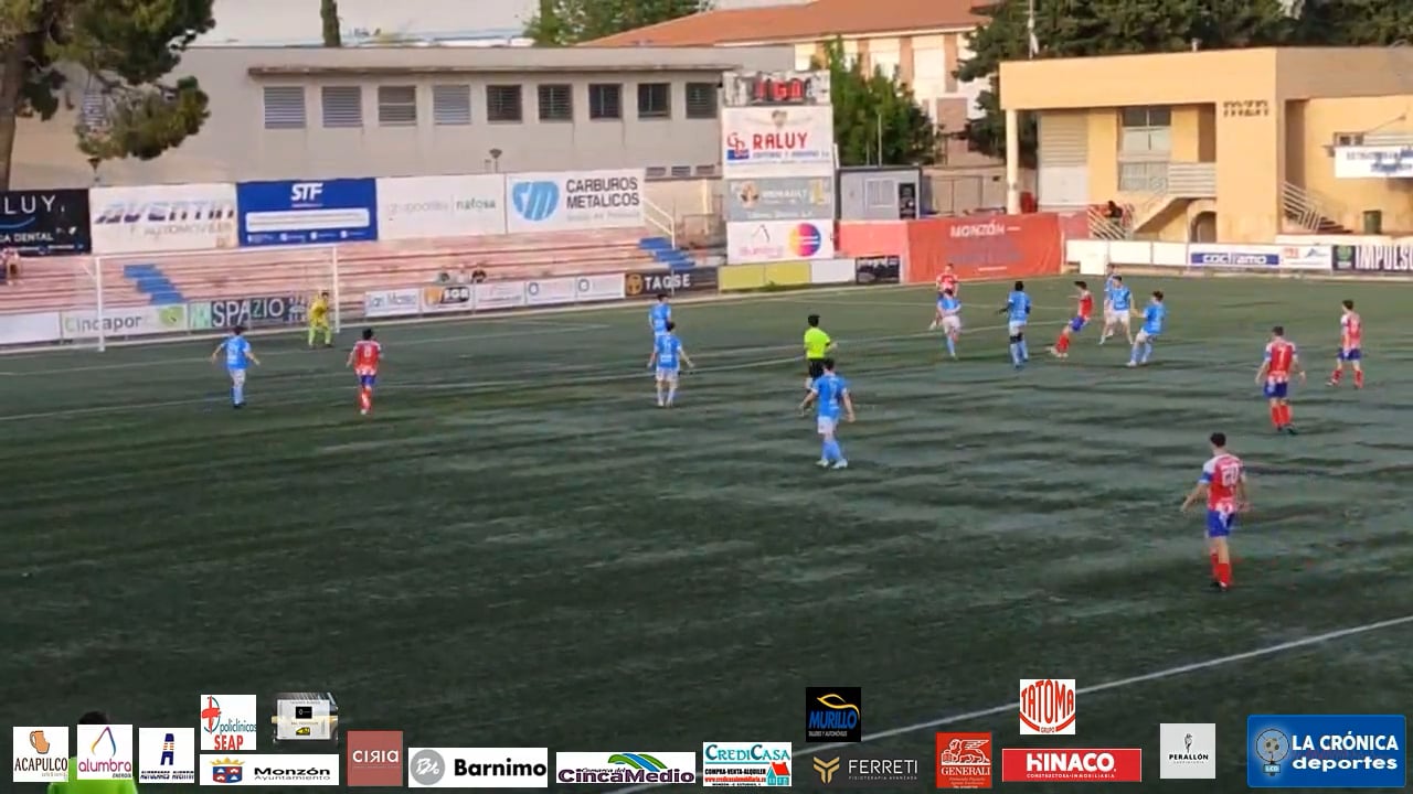 (RESUMEN y GOLES) At Monzón Alumbra 2-0 CD Binefar / J 34 / 3ª División