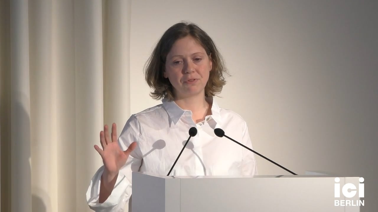 Talk by Ana Antic