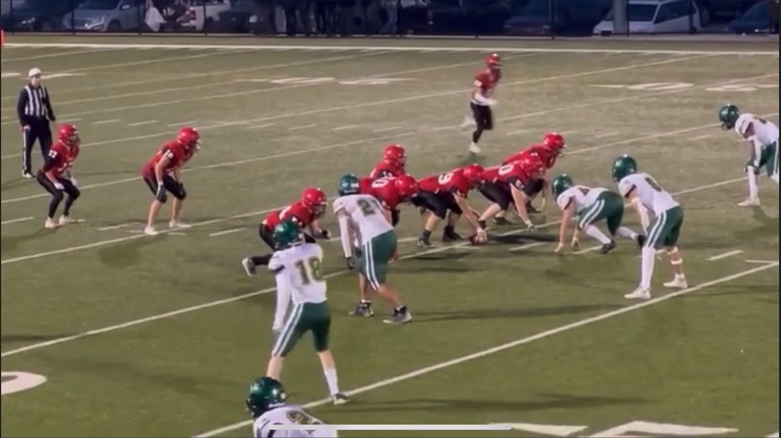 Watch gage noel's middle linebacker film