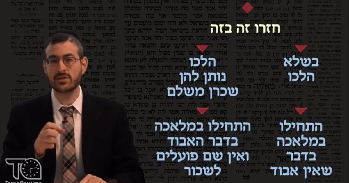 R' Shlomo Schwartzberg | Masechet Bava Metzia Daf 76 Intro