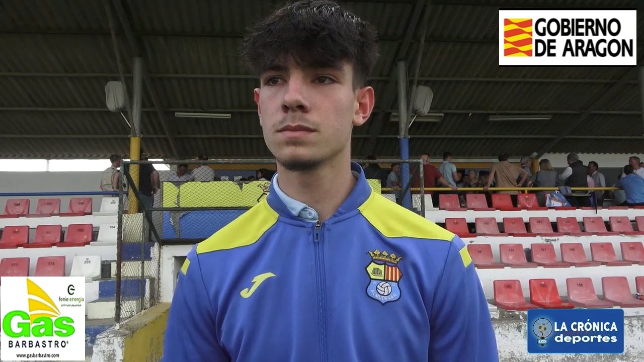 DAVID PASCUAL (Jugador Almudevar) AD Almudévar 3-1 SD Borja / Jor. 34 / Tercera Rfef