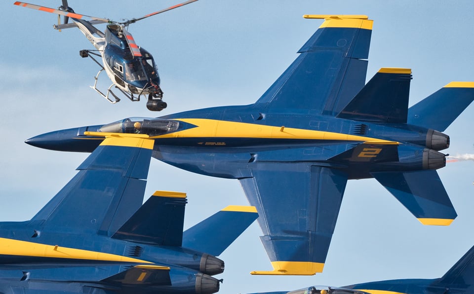 Still from Behind the Making: Blue Angels IMAX