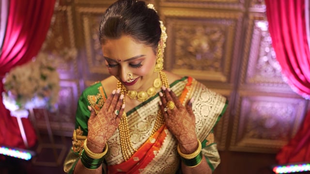 Still from Sanika & Amit same day edit by Happy Soul Films, Toronto wedding videographers