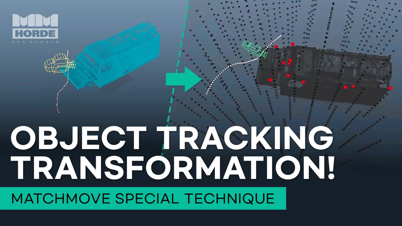 (KR/EN) Object tracking Transformation! | Matchmove Special Technique ...