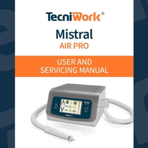 Mistral Air Pro Tecniwork micromotor with brushless suction