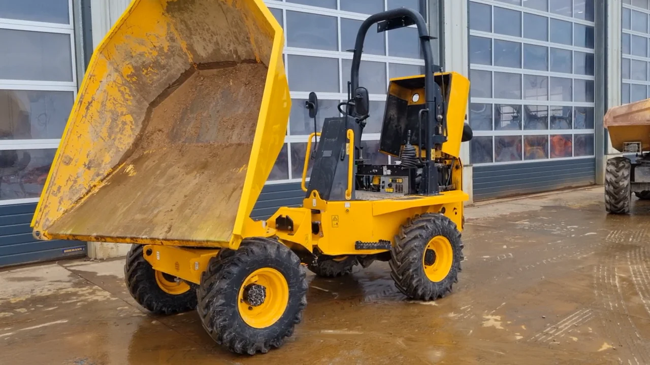JCB 3TST 3 Ton Swivel Skip Dumper - Leeds June 2024 on Vimeo