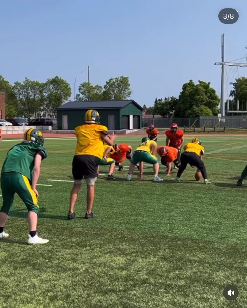 Watch isaac kaukinen's wide receiver film