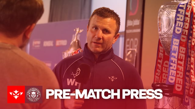 Pre-Match Press: Willie Peters talks Injuries, Semi-Final and more!