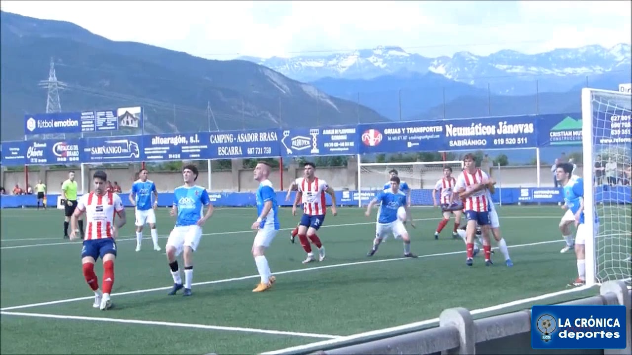 (JUGADAS DEL PARTIDO) AD Sabiñánigo 2-3 CF Tardienta / Jor. 32 - Preferente Gr 1