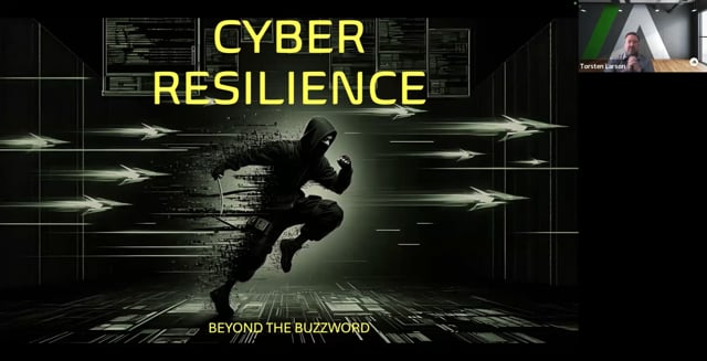 Cyber Resilience, Moving Beyond the Buzzword