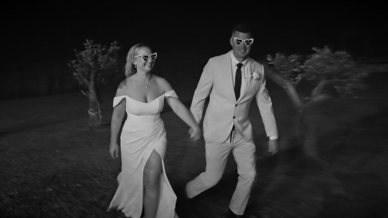 Kaeleigh and Dylan on their wedding day — documentary wedding film by Alegre Weddings