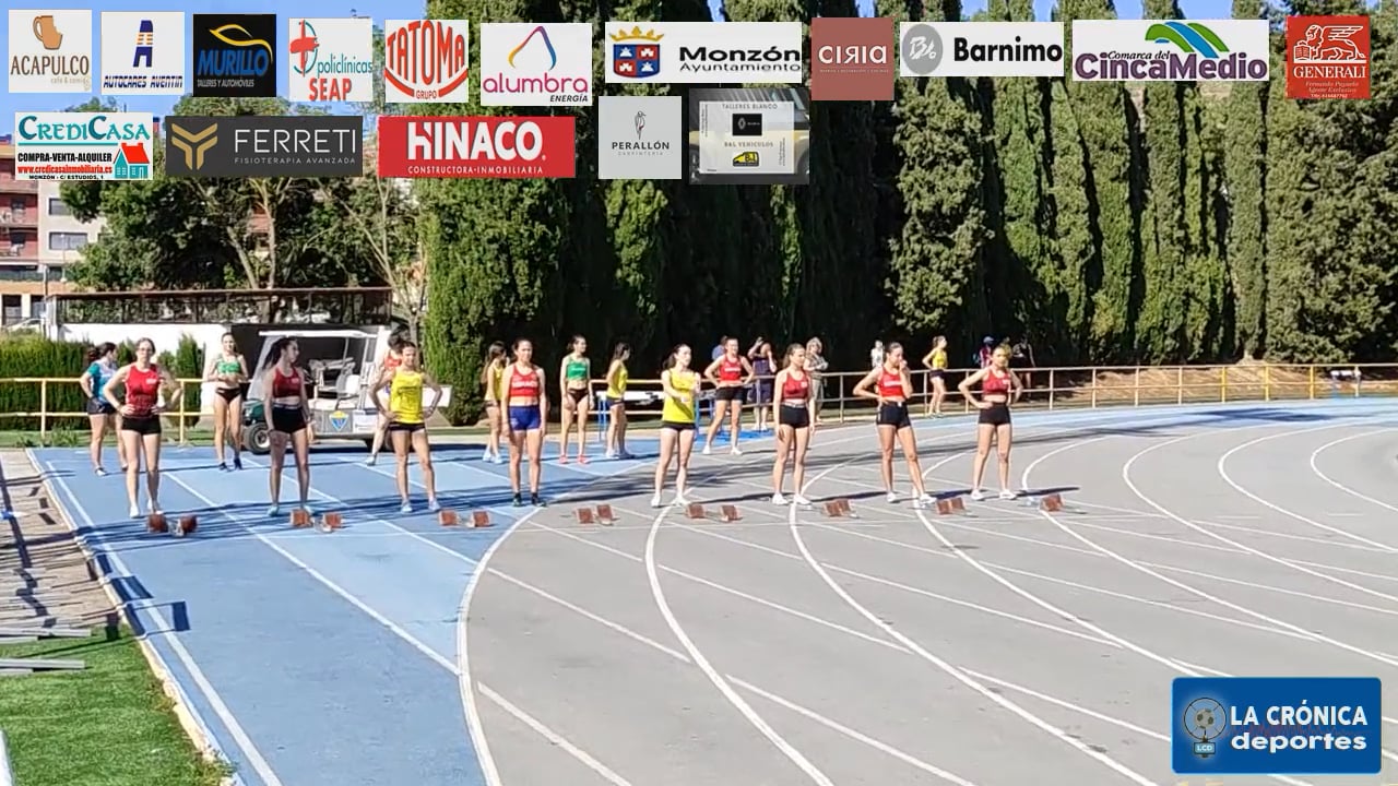 MIKEL  OZCOIDI ( Grupoempleo Pamplona) y  ZURIÑE  CELIS ( Piélagos Cantabria ) vencedores del 74 Trofeo Ernesto Bribian de Atletismo organizado por el CA  HINACO MONZÓN