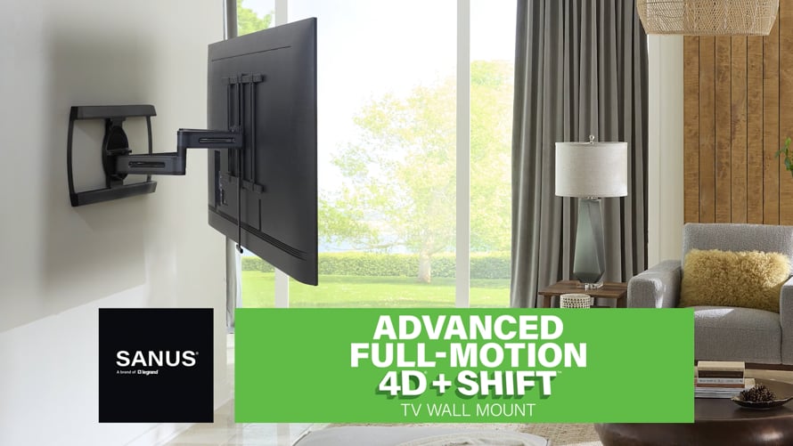 VLF928-B2 SANUS Advanced Full-Motion 4D® + Shift™ Large TV