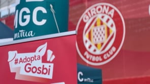 El Girona FC i Gosbi escullen l'Anxova Peluda per promocionar l'adopció d'animals