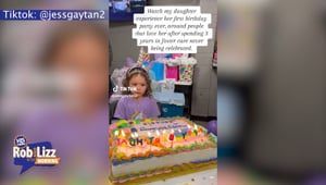 3 Year Old Celebrates BDay For The First Time