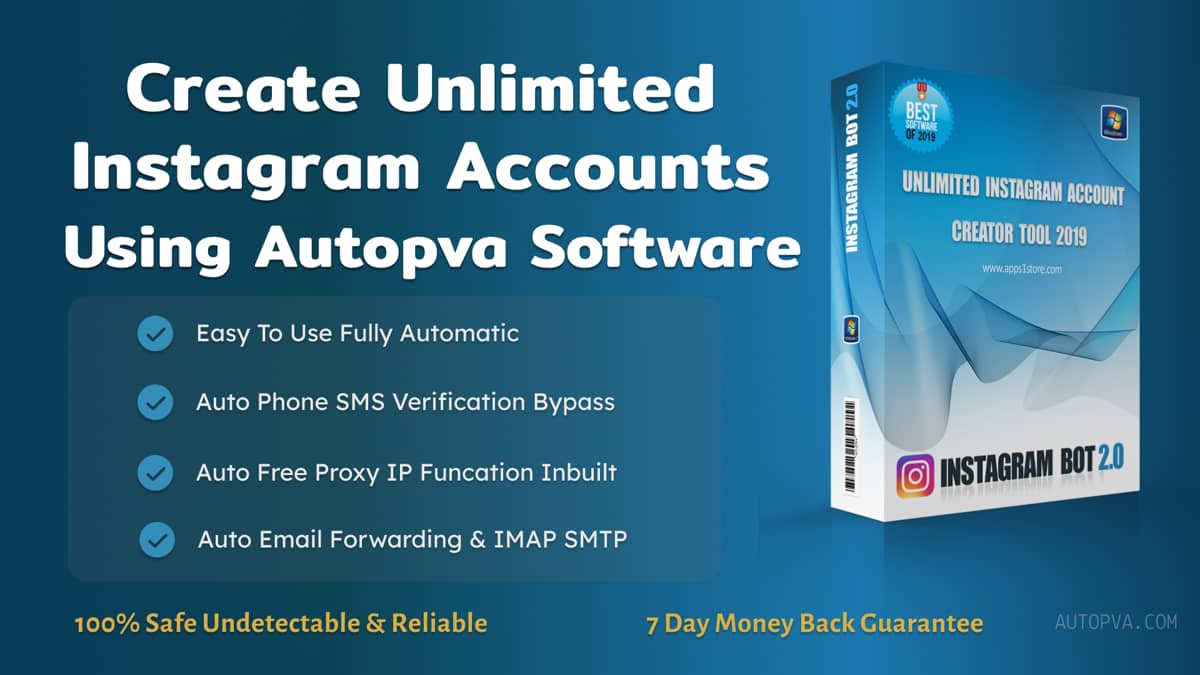 Instagram Accounts Creator Bot