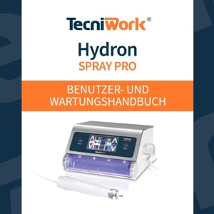 Spray-Fußpflegegerät mit Digitalanzeige und LED-Handstück Hydron Spray Pro Tecniwork