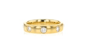 50 ct. t.w. Lab-Grown Diamond Ring in 14kt Yellow Gold